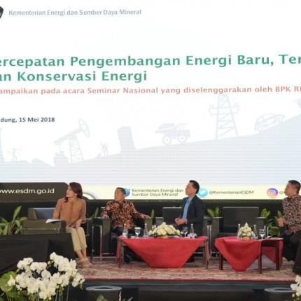 Paparan oleh Wakil Menteri ESDM, Archandra Tahar pada Seminar Nasional di Institut Teknologi Bandung