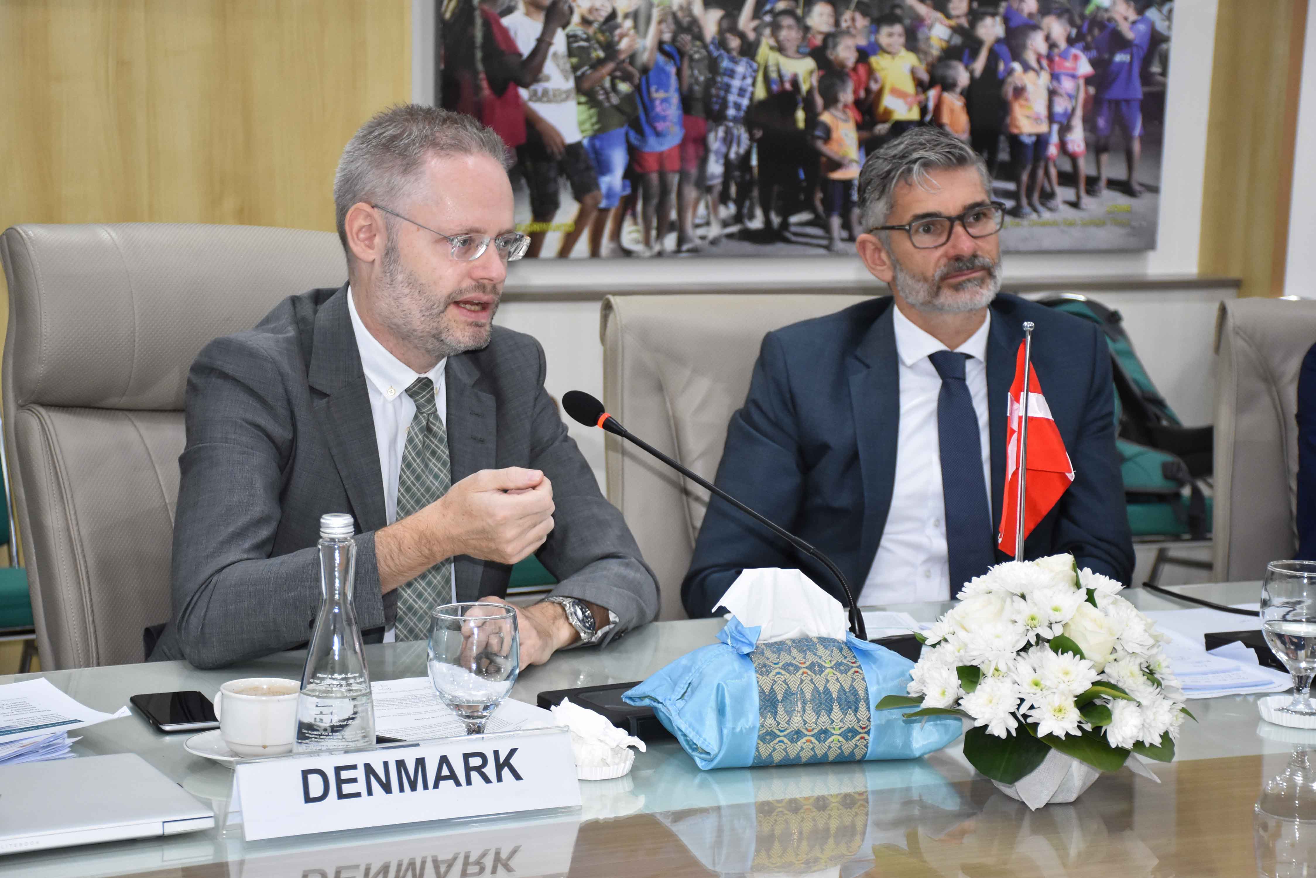 Sambutan Duta Besar Denmark, Rasmus A Kristensen dalam Steering Committee ke-8 di Dirketorat Jenderal EBTKE