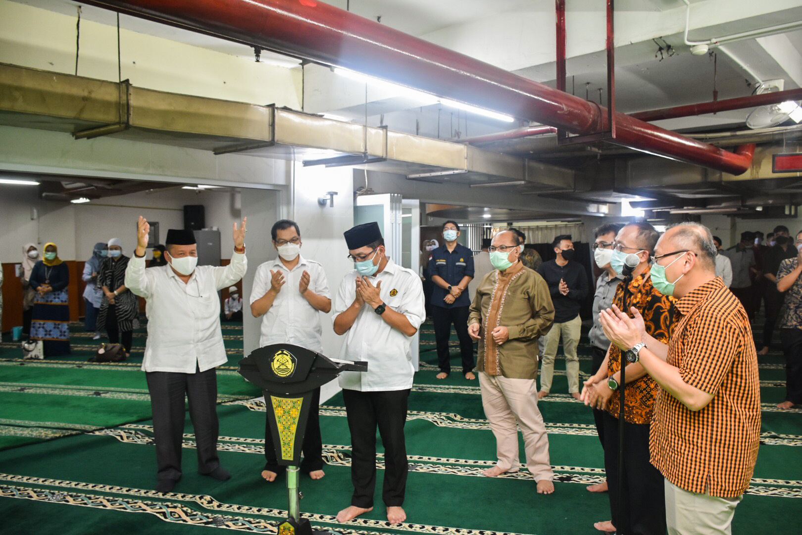 Peresmian Masjid At Taawwab di Lingkungan Ditjen EBTKE, Jakarta (05/05/2021) (NS)