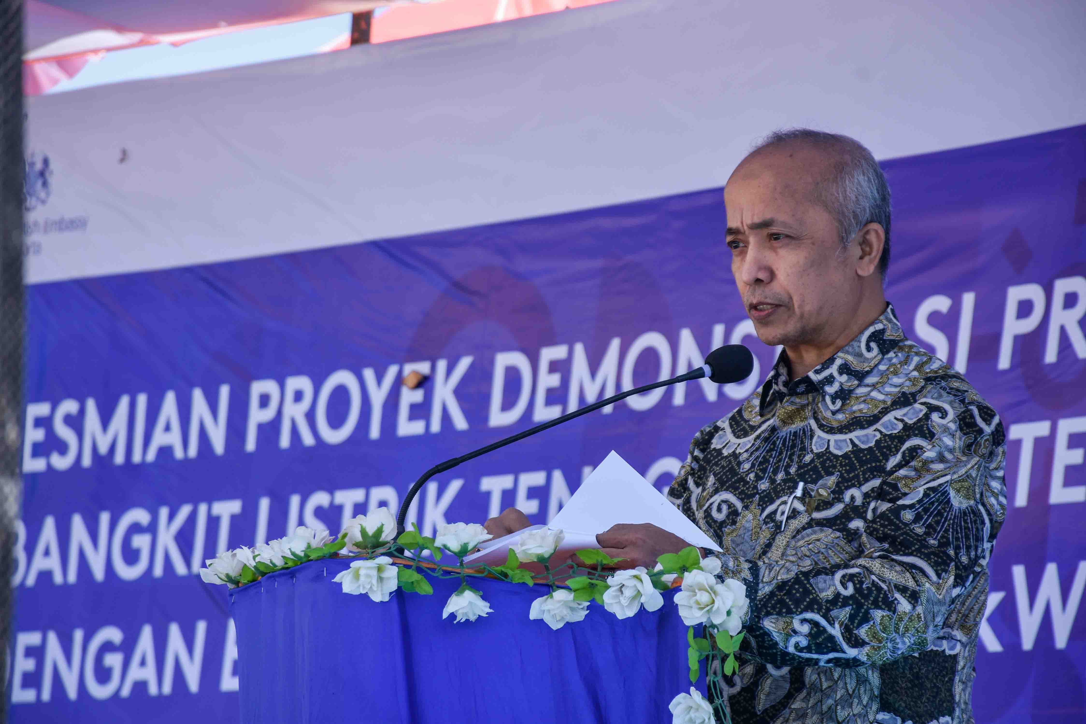 Inagurasi Peresmian PLTS Terpusat Mata Redi di Provinsi Nusa Tenggara Timur