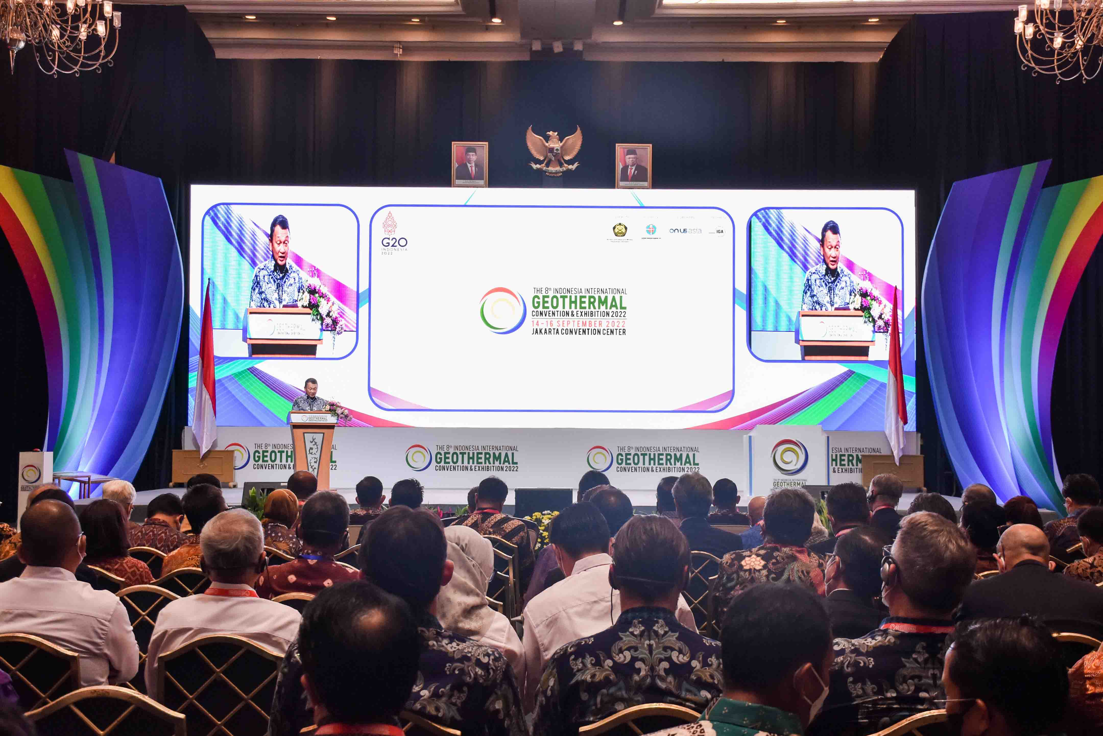 Opening Ceremony of The 8th Indonesia International Geothermal Convention & Exhibition (IIGCE) 2022